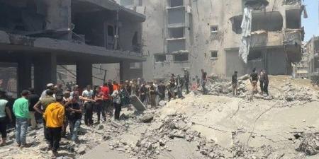 مجـ.زرة جديدة في غزة.. استشهاد وإصابة 65 فلسطينيا بحي الصبرة - هرم مصر