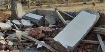 جهازا مدينتي بدر و٦ أكتوبر يزيلان عدة مخالفات بناء بالتعاون مع الشرطة - هرم مصر