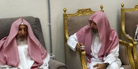 مفتي المملكة يستقبل الشثري والخثلان والطيار - هرم مصر