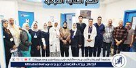 المشرف العام على مستشفيات أمانة المراكز الطبية المتخصصة بالإسكندرية تتابع حالة شاب حرجة - هرم مصر