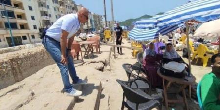 رئيس مصايف الإسكندرية يكثف الجولات الميدانية لضبط المنظومة داخل الشواطئ - هرم مصر