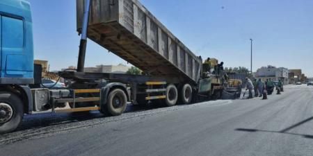 حفر الباطن تُواصل أعمال السفلتة  ضمن جهود تحسين البنية التحتية - هرم مصر