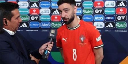 «وضعنا الكرز على الكعكة».. ماذا قال «برونو فرنانديز» بعد تتويج البرتغال بدوري الأمم الأوروبية؟ - هرم مصر