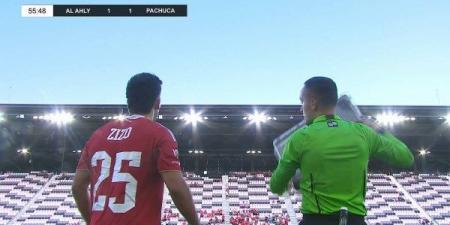 زيزو يظهر لأول مرة بقميص الأهلي أمام باتشوكا - هرم مصر