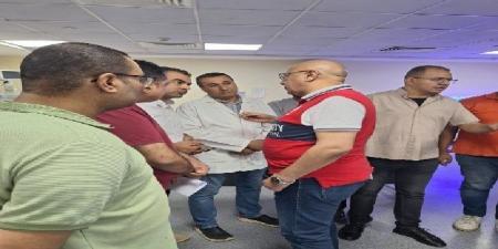 مدير صحة قنا يتفقد مستشفى نجع حمادي ويوجه بزيادة الحضانات - هرم مصر