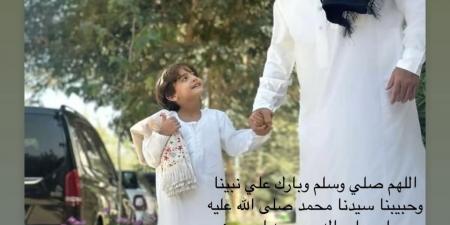 زوجة احمد زاهر تدعو لنجل تامر حسني - هرم مصر