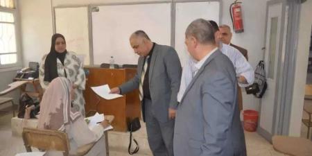 نائب رئيس جامعة الأزهر يتفقد امتحانات كليتي «التجارة والشريعة والقانون» - هرم مصر