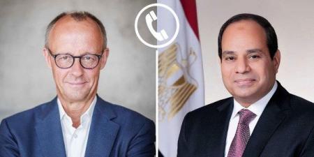 الرئيس السيسي يهنئ المستشار الألماني على الفوز المستحق في الانتخابات الألمانية - هرم مصر