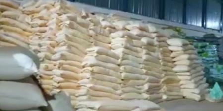 ضبط  4 طن دقيق مدعم قبل بيعه في السوق السوداء - هرم مصر