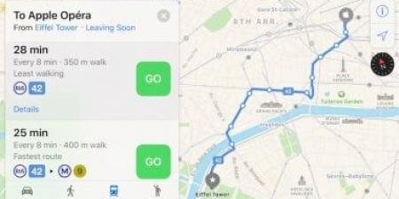 تعرف على تغييرات خرائط آبل وفوائدها الجديدة.. تمنحك خصوصية أكثر - هرم مصر