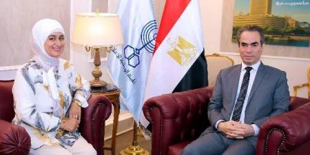 هالة حاتم رئيساً للإذاعة التعليمية  - هرم مصر