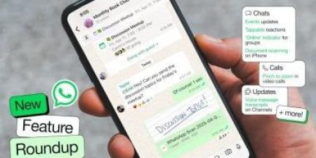 واتساب يطرح مزايا جديدة لتعزيز التفاعل بين المستخدمين في المحادثات - هرم مصر
