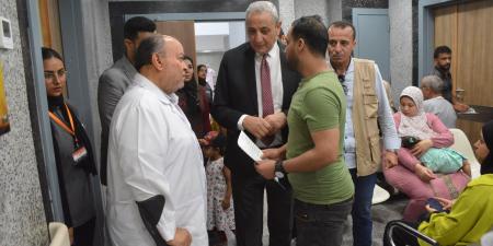 محافظ الغربية في زيارة مفاجئة لمستشفى طنطا العام الجديد |تفاصيل - هرم مصر