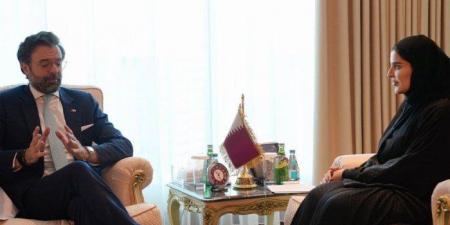 قطر و إسبانيا تبحثان سبل تعزيز علاقات التعاون بين البلدين - هرم مصر