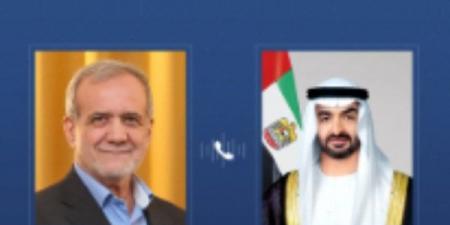 اتصال هاتفي بين الرئيسين الإماراتي والإيراني - هرم مصر
