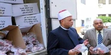 توزيع 2 طن لحوم من مشروع صكوك الأضاحي على المستحقين بالشرقية - هرم مصر