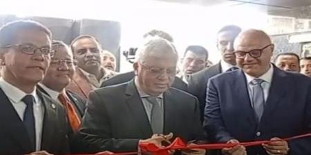 وزير التعليم العالي ومحافظ القليوبيةيفتتحان مستشفى الجراحةالجامعى - هرم مصر