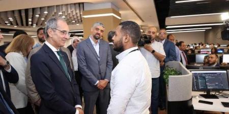 وزير الاتصالات يتفقد مقر شركة VXI الأمريكية الرائدة عالميًا في مجال خدمات التعهيد في القاهرة - هرم مصر