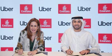 شراكة بين «طيران الإمارات» و«أوبر» لتقديم تجربة تنقل سلسة - هرم مصر