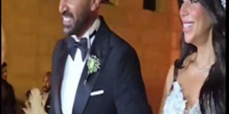 ماجد المصري يحتفل بزفاف ابنته ماهيتاب على شاب من خارج الوسط الفني - هرم مصر