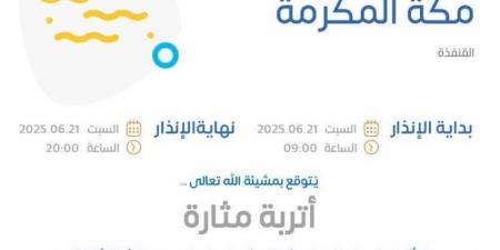 أتربة مثارة على الليث وبحرة والقنفذة.. والأرصاد ينبّه - هرم مصر