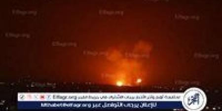 انفجار ضخم في حيفا جراء سقوط صاروخ أطلقته إيران - هرم مصر