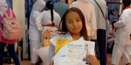 الكاراتيه المصري يكشف نجمة جديدة.. مايا الهواري تحصد الذهبية - هرم مصر