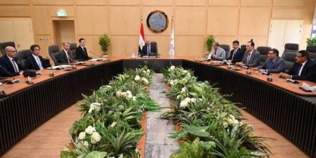 وزير الصناعة والنقل يلتقي الرئيس التنفيذى والعضو المنتدب لشركة ميتسوبيشى - هرم مصر