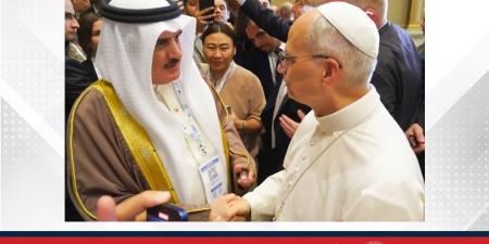 رئيس مجلس النواب يحضر استقبال "قداسة البابا" لرؤساء وممثلي البرلمانات في الفاتيكان - هرم مصر