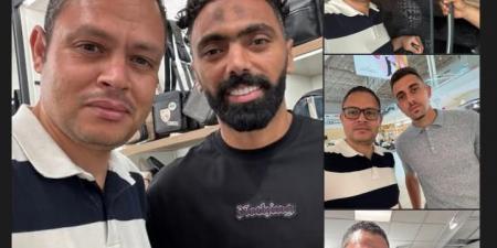 قبل مباراة بورتو .. لاعبو الأهلي يتسوقون في أحد المولات بـ أمريكا - هرم مصر