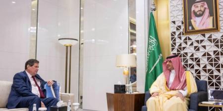 وزير الداخلية يستقبل سفير المملكة المتحدة - هرم مصر