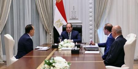 الرئيس السيسى يستعرض وضع التذبذب المتزايد بالأسواق الدولية وانعكاسات الأحداث الجيوسياسية - هرم مصر