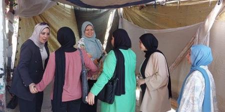 تفتيش طلاب الثانوية العامة بالقليوبية قبل امتحانات اللغة العربية - هرم مصر