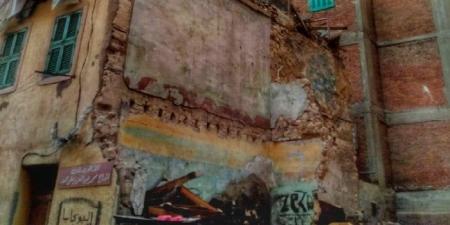 إصابة 3 أشخاص في انهيار جزئي بمنزل في منطقة بحري بالإسكندرية - هرم مصر