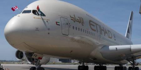 «الاتحاد للطيران» تشغل «A380» يومياً إلى تورنتو - هرم مصر