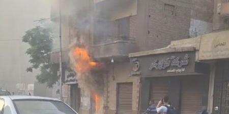 بدون إصابات.. إخماد حريق في مخزن أخشاب بالزيتون - هرم مصر