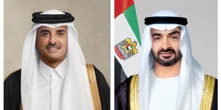 الإمارات وقطر تبحثان تعزيز العلاقات الأخوية والمستجدات الإقليمية - هرم مصر