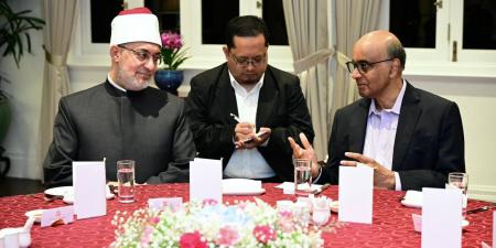المفتي:نسعى لبناء جسور التعاون مع المؤسسات الدينية في العالم  #دين وحياة #دار الإفتاء - هرم مصر