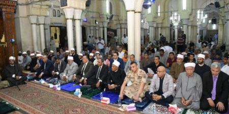 محافظ قنا يشهد احتفالية العام الهجري الجديد بمسجد سيدي عبد الرحيم القنائي - هرم مصر