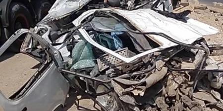 مصرع 14 شخصا وإصابة 4 في تصادم تريلا وسيارة عمال بإقليمي المنوفية - هرم مصر