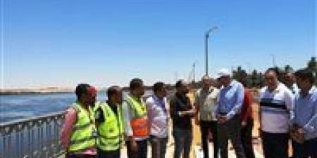 محافظ أسوان يشدد على سرعة الإنتهاء من مشروع توسعة وتطوير كورنيش النيل الجديد - هرم مصر