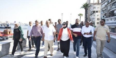 محافظ بورسعيد يتابع اللمسات النهائية بالممشى السياحي تمهيدًا لافتتاح المرحلة الثالثة - هرم مصر