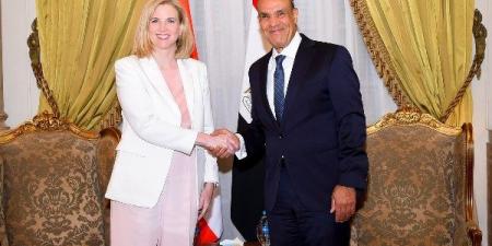 وزير الخارجية والهجرة يجرى مشاورات سياسية مع نظيرته النمساوية - هرم مصر