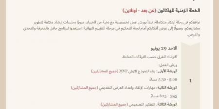 أمانة الباحة تطلق هاكاثون الابتكار البلدي الأول - هرم مصر