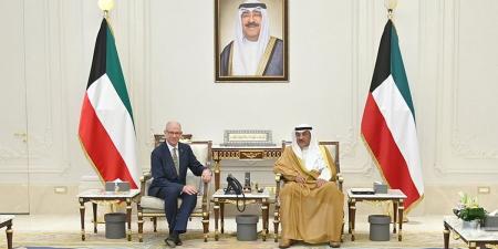 سمو ولي العهد يستقبل نائب رئيس مجلس إدارة مؤسسة الملك في المملكة المتحدة والمدير التنفيذي للتعليم - هرم مصر