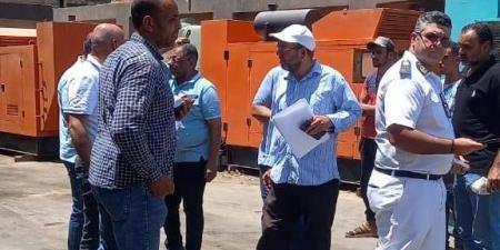 بدون تراخيص.. غلق وتشميع ورش بالشروق  - هرم مصر