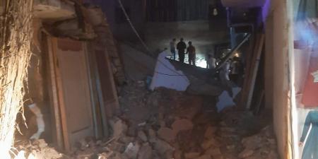 وفاة شخص .. انهيار عقار غير مأهول بالسكان في كفر الشيخ - هرم مصر