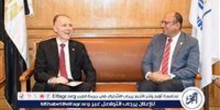 السفير البلغاري يزور جامعة حلوان لبحث التعاون الأكاديمي والتبادل الثقافي - هرم مصر