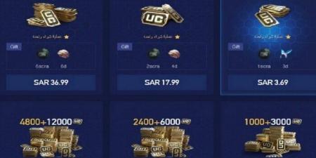 كل ما تحتاج معرفته عن شحن شدات ببجي UC - هرم مصر