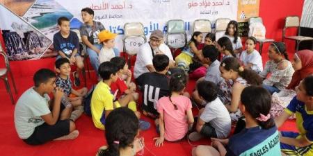 كابالا يُعيد فن الحكي إلى الواجهة في معرض الفيوم للكتاب - هرم مصر